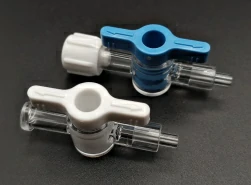 2-Way Stopcock (Female Luer + Bond-Tube ID) — Drip Chambers, Valves and Spike Components from Baixin Bio